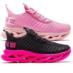 Kit 2 Tenis Feminino Oldsen Casual moda treino fitness academia caminhada