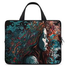 Bolsa para laptop compatível com MacBook Pro M3/M2/M1, MacBook Pro, MacBook Air, iPad Pro, Surface Pro 9/8, 17 polegadas, bolsa de borracha de cloropreno