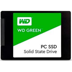 SSD Wd Green 2.5´ 240Gb SATA IIi 6Gb/S Leituras. 545Mb/S e Gravações. 465Mb/S - Wds240G2G0A