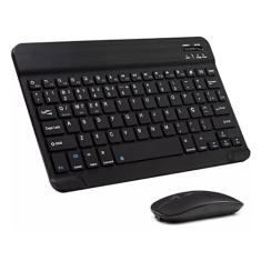 BDNET, Teclado Bluetooth E Mouse Com Ç Para Galaxy Tab S6 Lite