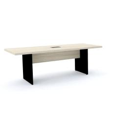 Mesa De Reunião Retangular Powerbox Pandin Pe40 - Nogueira