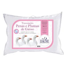 Travesseiro Hotelaria 95% Pena 5% Pluma De Ganso Daune 50x70