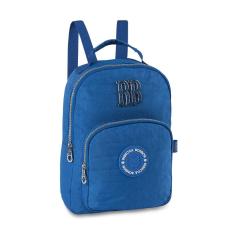 Mini Mochila Crinkle Rebecca Bonbon Clio Rb2043 Azul