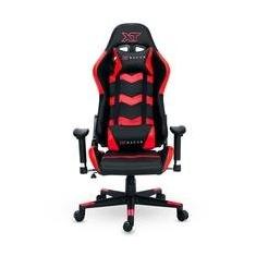 Cadeira Gamer XT Racer Speed Series, Até 120kg, Com Almofadas, Reclinável, Descanso de Braço 2D, Preto e Vermelho - XTS140
