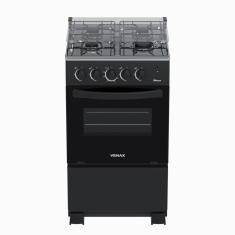 Fogao a Gas 4 Bocas Venax Picasso GIII Preto