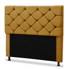 Cabeceira Madagascar 1,95 M King Size Amarelo