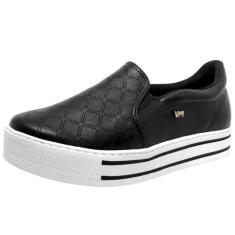 Tênis Slip On Feminino Casual Via Marte 010-009-Feminino