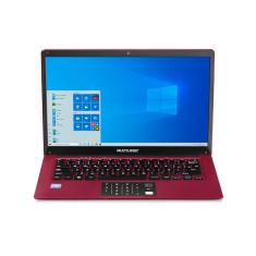 Notebook Multilaser Legacy Cloud 14,1 HD Atom Z8350 64GB 2GB Win10 H Vermelho - PC135 - Vermelho