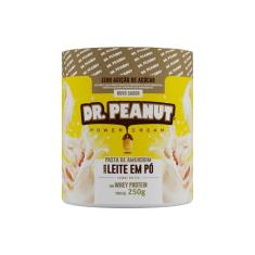 Pasta de Amendoim - 250g Leite em Pó com Whey  - Dr. Peanut