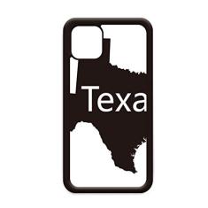 Mapa dos EUA do Texas America para iPhone 11 Pro Max capa para Apple Mobile Case Shell