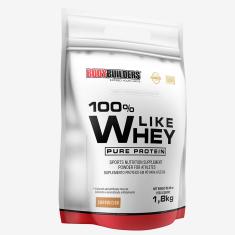 100% LIKE WHEY PURE PROTEIN 1,8KG - BODYBUILDERS SABOR: CAPPUCCINO 