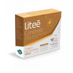 Condrelit - Colágeno Não Hidrolisado 40mg Tipo 2 60 Cápsulas