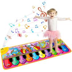 Tapete de piano musical MR.TN Kids com 25 sons musicais de 1 a 6 anos ou mais