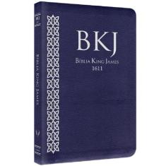 Bíblia King James Fiel 1611 Ultrafina (Azul) - Bvbooks