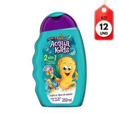 Kit C-12 Acqua Kids Tutti Frutti Shampoo Infantil 2em1 250ml