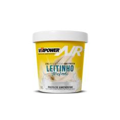 VitaPower Pasta De Amendoim Air (280G) - Sorvete Leitinho Trufado - Zero Adição De Açúcar Com Whey Protein -
