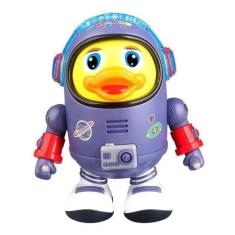 Boneco Dançarino Musical Pato Robô Astronauta Duck - toys