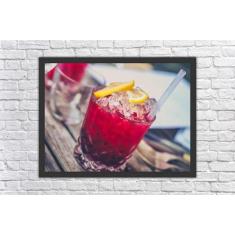 Quadro Decorativo Drinks Bebidas Bar Gourmet Restaurantes Decorações C