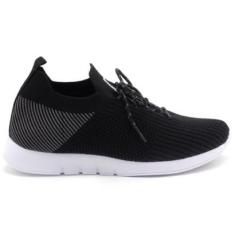 Tênis Mississipi Jogging Malha Calce Fácil Feminino Q7721-Feminino