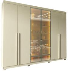 Guarda Roupas Roupeiro Casal Gelius Imperatriz 06 portas com 02 portas