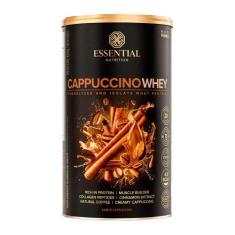 Whey Protein Cappuccino - 22g Proteína e 75mg Cafeína - Essential Nutr