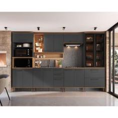 Cozinha Modulada Isabelle 7 peças com torre quente para 2 fornos - Del