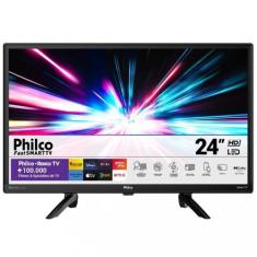 Smart TV Philco 24 Polegadas LED Roku TV PTV24G5YR2CP, 24"