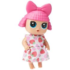 Boneca Baby Buddies Sabores Morango 23cm, Bambola