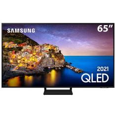 Smart TV 65" QLED 4K Samsung 65Q70A, Modo Game, Processador IA, Som em Movimento Virtual, Tela sem limites, Design slim, Alexa built in