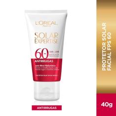 Protetor Solar Facial L'Oréal Expertise Antirrugas FPS 60 40g 40g
