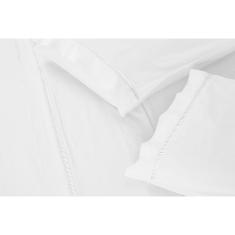 Jogo de Lençol Percal 400 Fios Suave Feito Algodão King 3 Peças Casa Dona