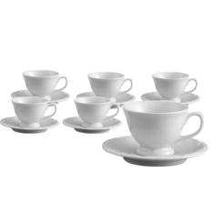 Jogo Xícaras para Café Porcelana Pomerode 70ml 6un Schmidt