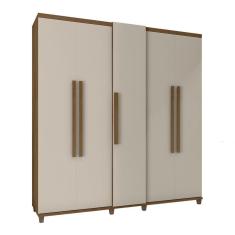 Guarda Roupa 5 Portas Toyota Cinamomo Off White