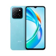 Smartphone HONOR X5B 4G Plus 256GB Azul, 4+4GB RAM Turbo, Processador MediaTek Helio G36, Câmera Traseira Dupla de até 50MP e Tela de 6,56"
