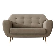 Sofá 2 Lugares Beegees Linho Bege