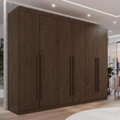 Guarda Roupa Casal 6 Portas 6 Gavetas Gramado 100% MDF - Valverde Móve