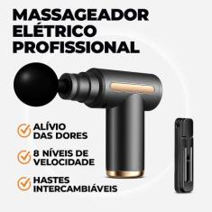 Massageador Muscular Pistola Elétrica Profissional KH525  20 Níveis, P