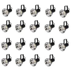 Kit 19 Spot Trilho Perfilado Eletro calha Par20 Bulbo OL5 - Hiperlight