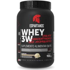 Whey Protein 3W Baunilha 900G - Espartanos