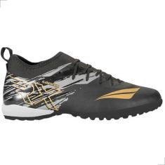 Chuteira Society Penalty Rx Locker Y-4 / Original / Oficial, Preto, Do