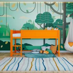 Cama Alta Infantil em Madeira e Mdf Sureleve - Artemobili