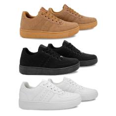 Kit 3 Tênis Street Ollie Masculino Kings Conforto-Masculino