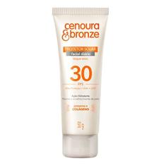 Protetor Solar Facial Cenoura & Bronze Fps 30 50G