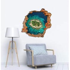 Adesivo Buraco de Parede Paisagens tamanho 55cm x 50cm