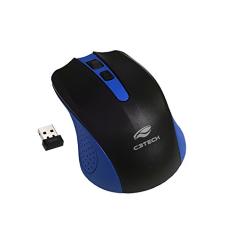 C3Tech M-W20 Mouse sem Fio RC/Nano, Preto/Azul