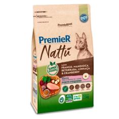 Ração Premier Nattu para Cães Sênior de Porte Pequeno Sabor Mandioca 2