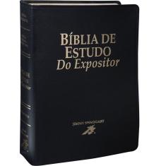 Bíblia de Estudo do Expositor - Acabamento Luxo - Preta