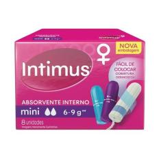 Absorvente Interno Intimus 8 unidades Mini