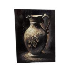 Quebra-cabeça Vaso Preto e Branco em MDF de 300 peças - Coleção TEA & 