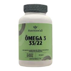 Ômega 33/22 - Nutritionall (60 Cápsulas)
